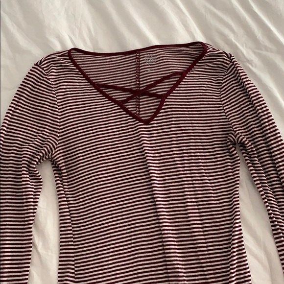 long sleeve striped shirt - Picture 1 of 3